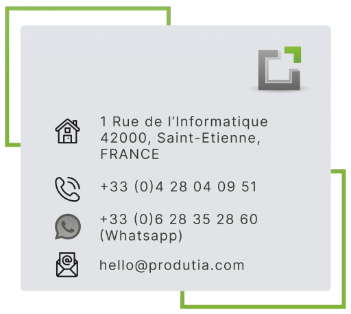 contacter l'entreprise produtia