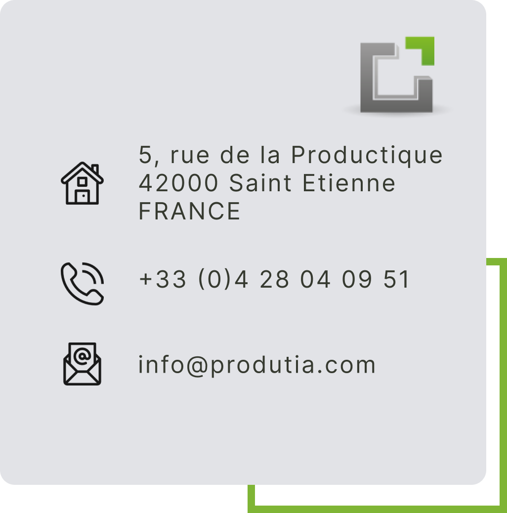 contacter l'entreprise produtia