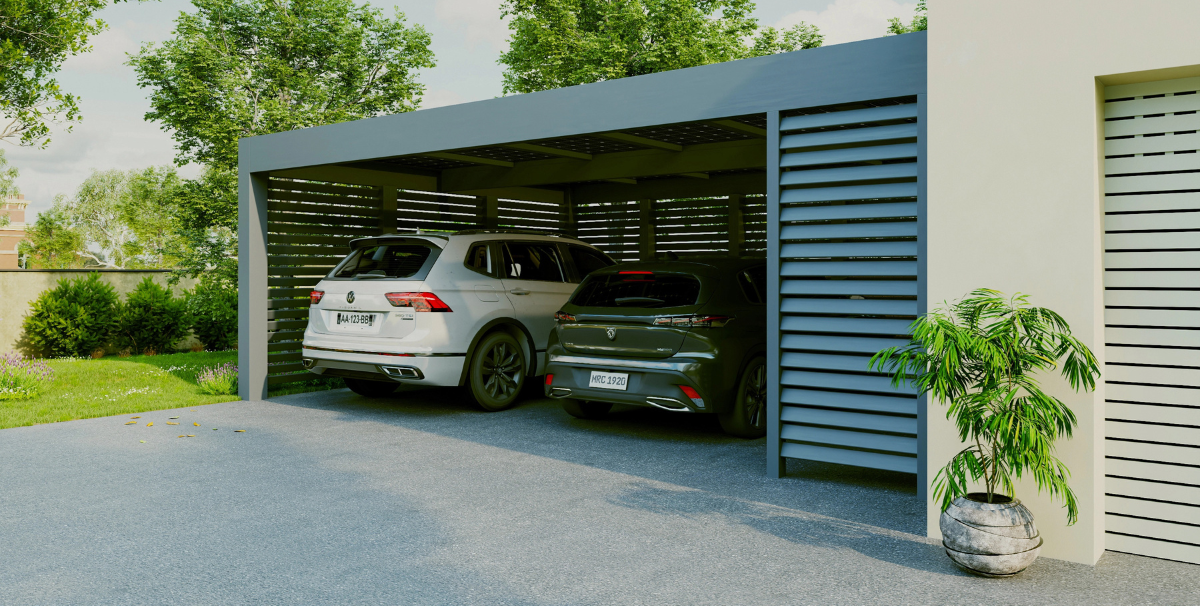 Carport solaire + voiture électrique : le duo gagnant pour un futur durable