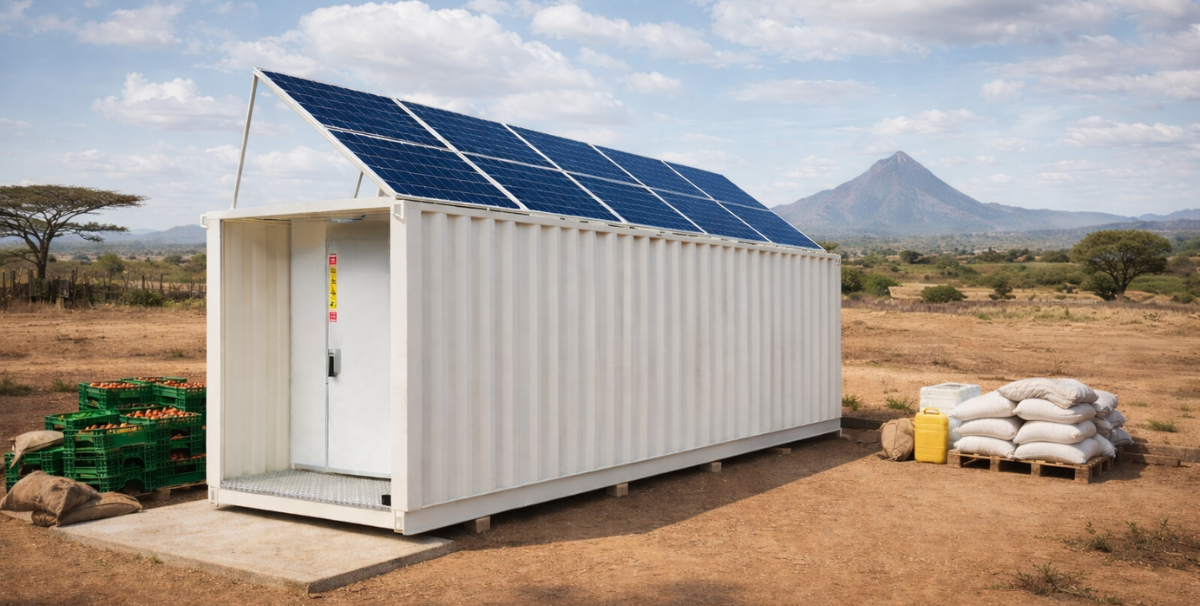 Comment fonctionne une chambre froide alimentée par l’énergie solaire ?